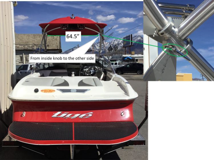 Tige with E-series Tower Folding Canopy Top