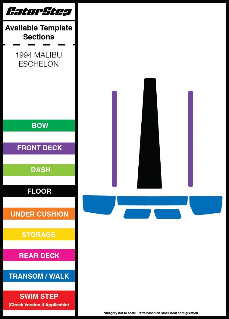 1994 Malibu Eschelon Flooring Parts