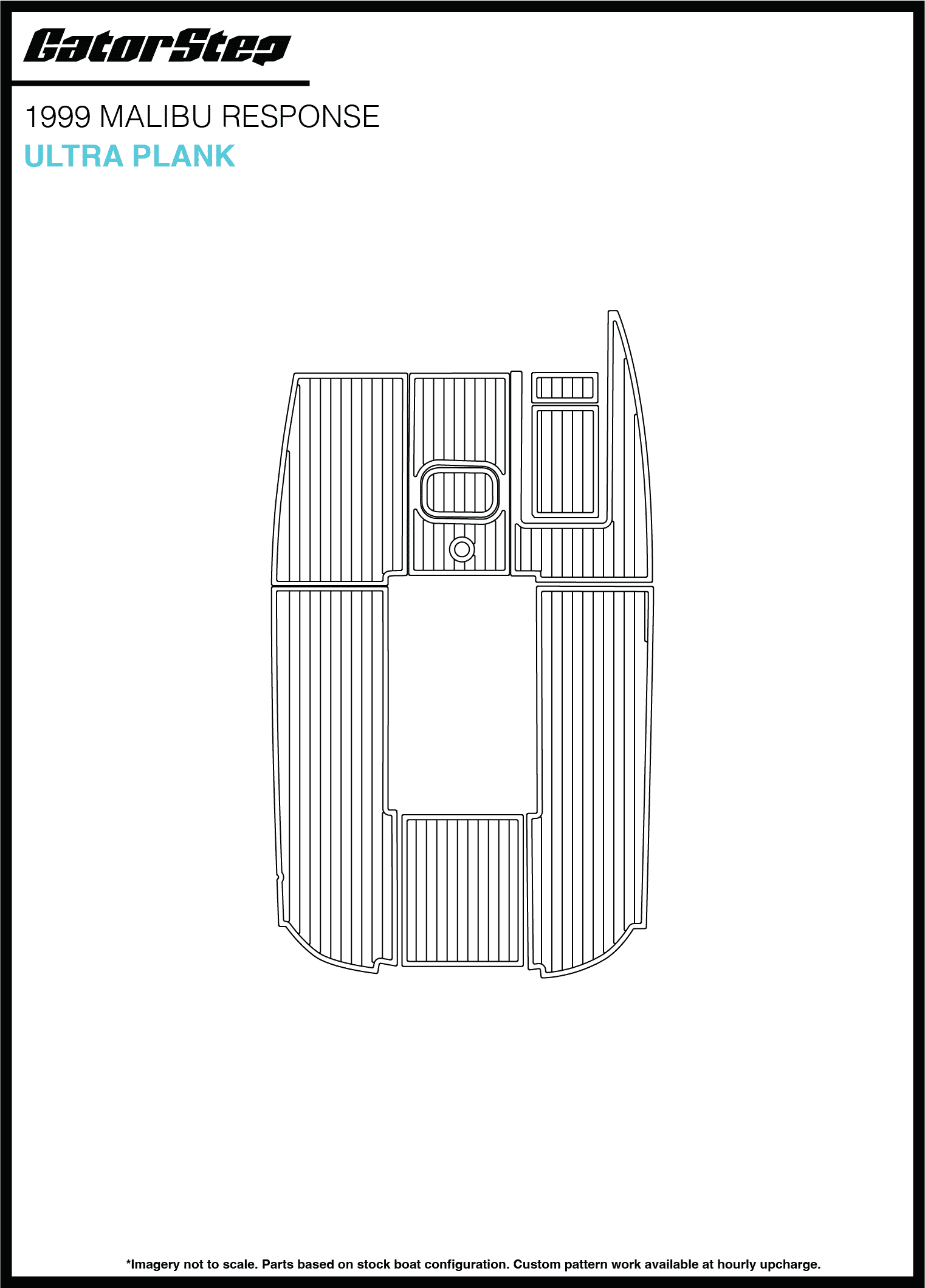1999 Malibu Response GatorStep Flooring Ultra Plank