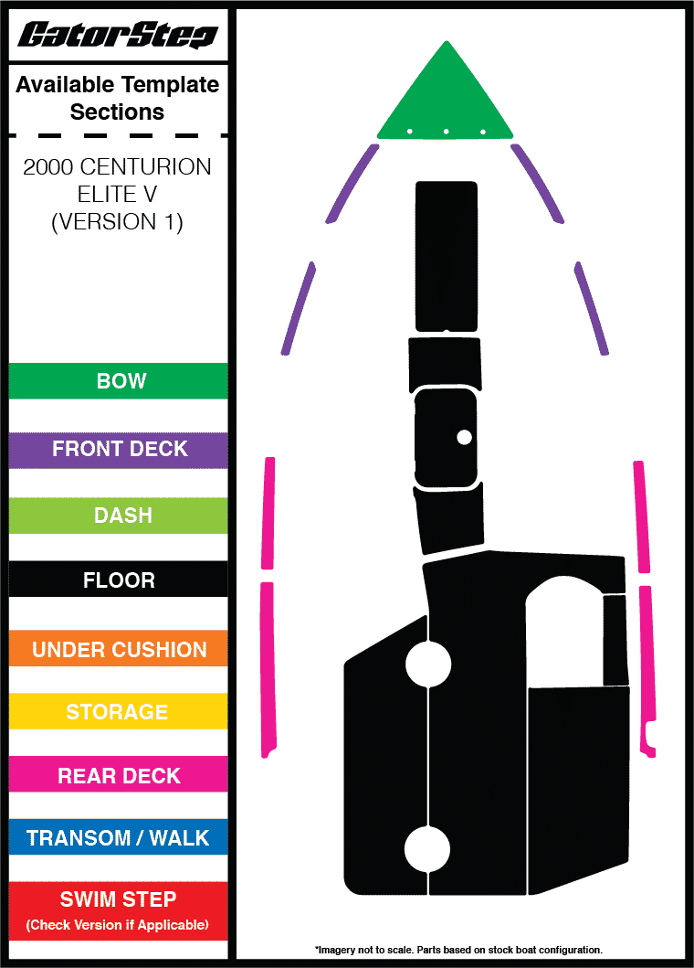 Gatorstep flooring for 2000 Centurion Elite V