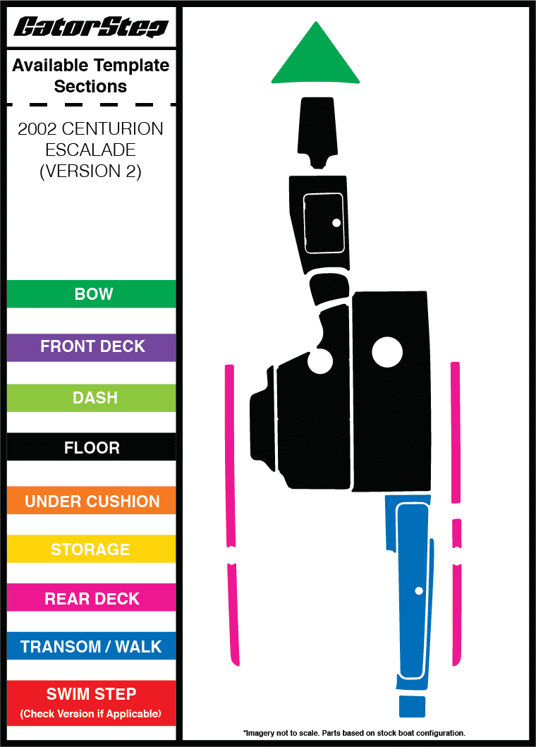 2002 Centurion Escalade GatorStep Non-Skid