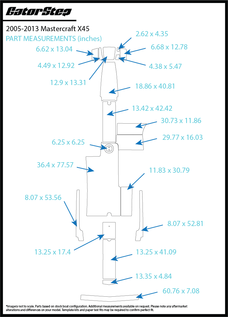 Mastercraft X45 GatorStep Kit (2005-2013)