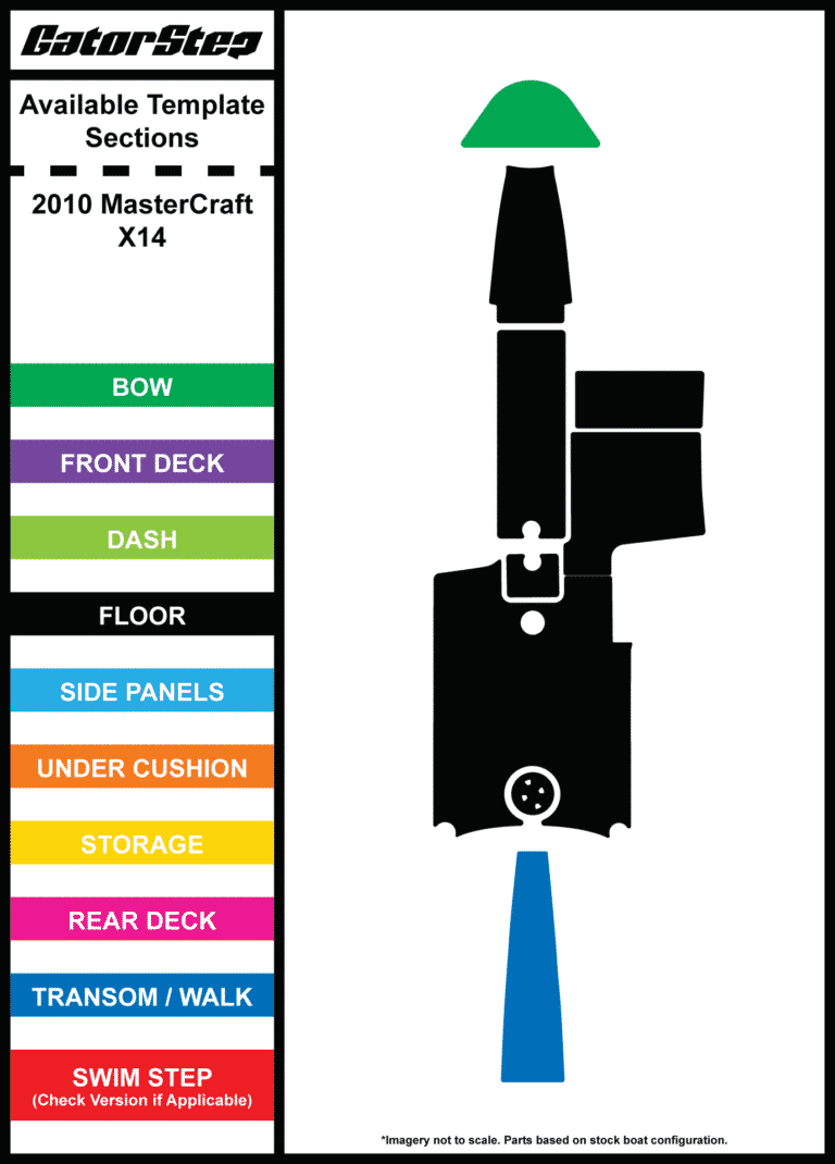 2010 MasterCraft X14 GatorStep Flooring