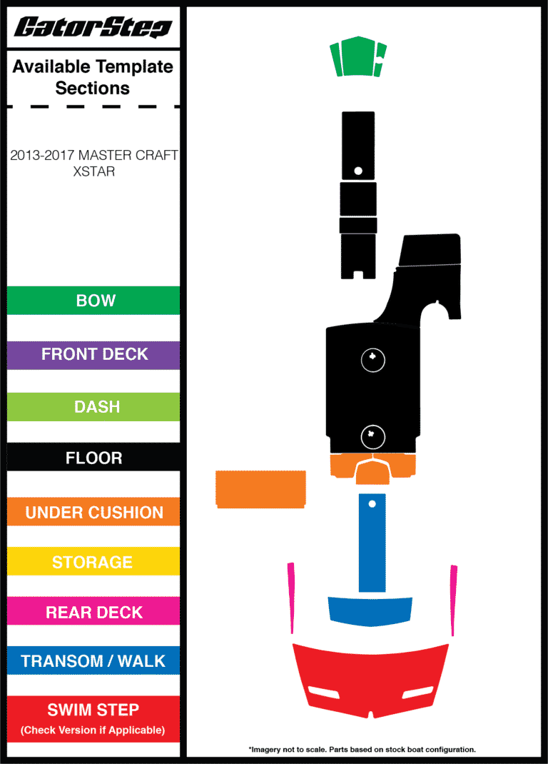 2013-2017 MasterCraft XStar GatorStep Flooring