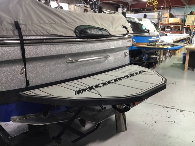 moomba swim platform cover