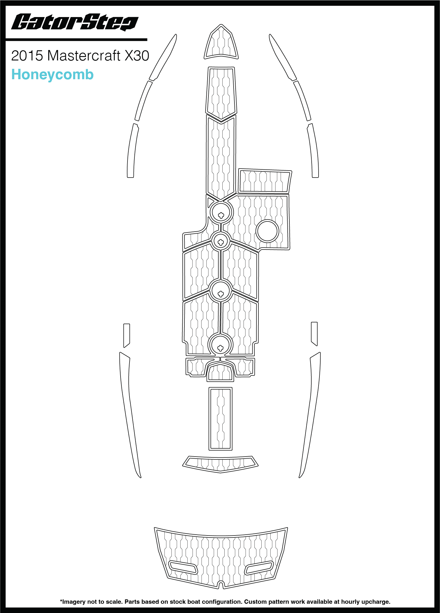 Mastercraft X30 GatorStep Kit (2015)