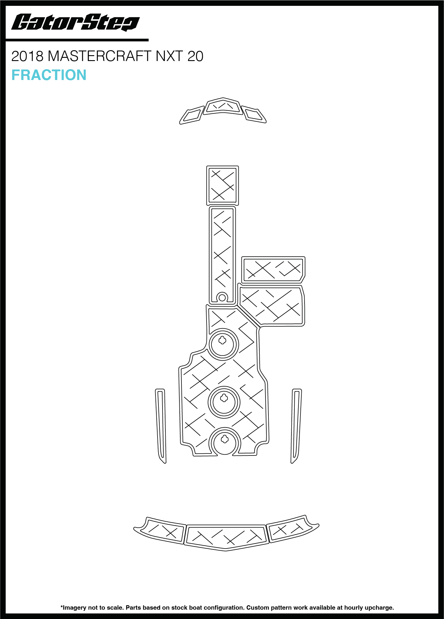 2018 Mastercraft NXT20 GatorStep Flooring Fraction