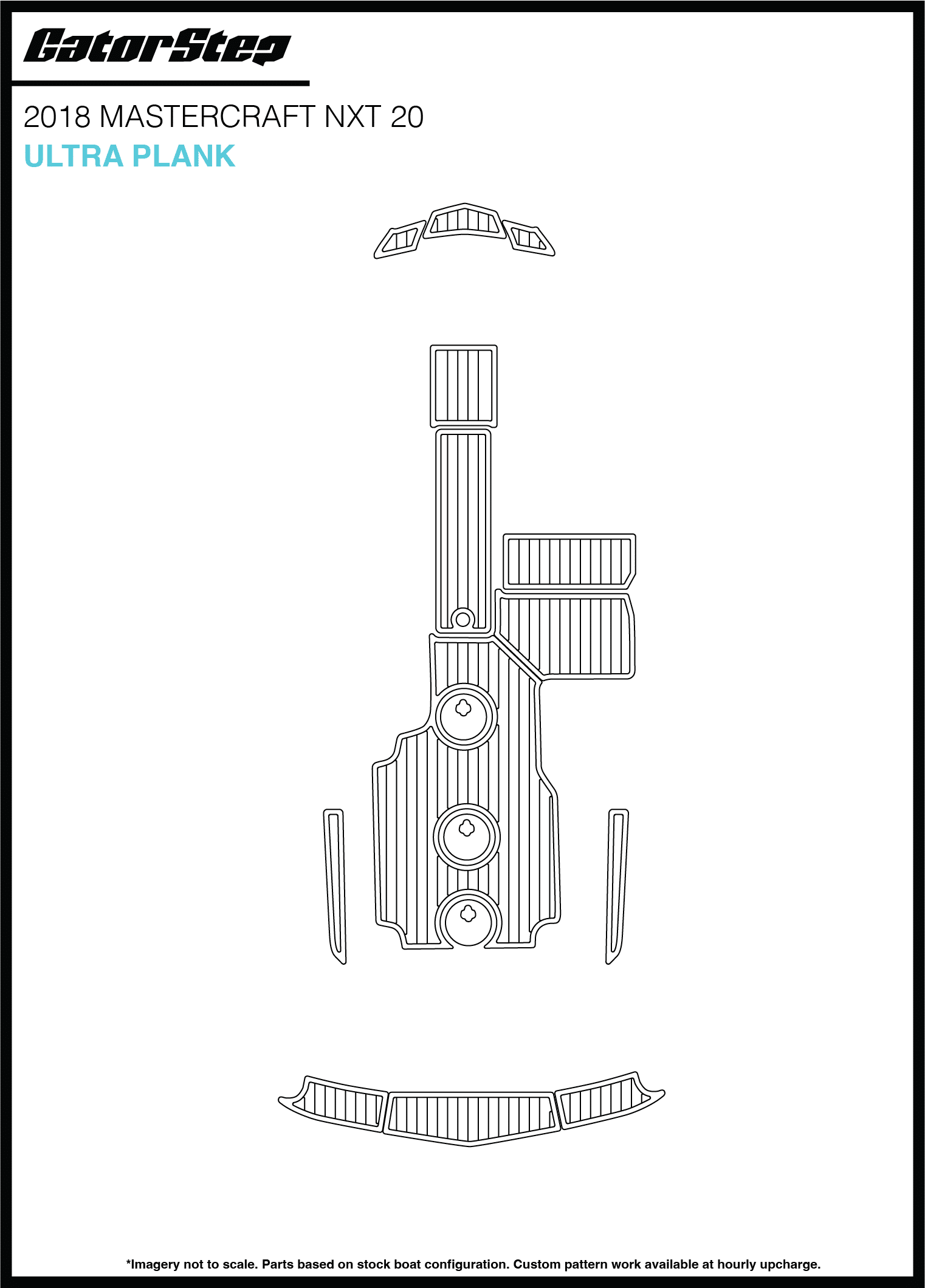 2018 Mastercraft NXT20 GatorStep Flooring Ultra Plank