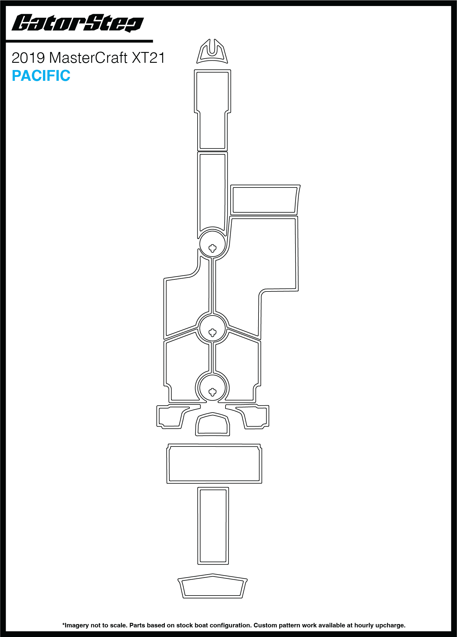 Mastercraft XT21 GatorStep Kit (2019)