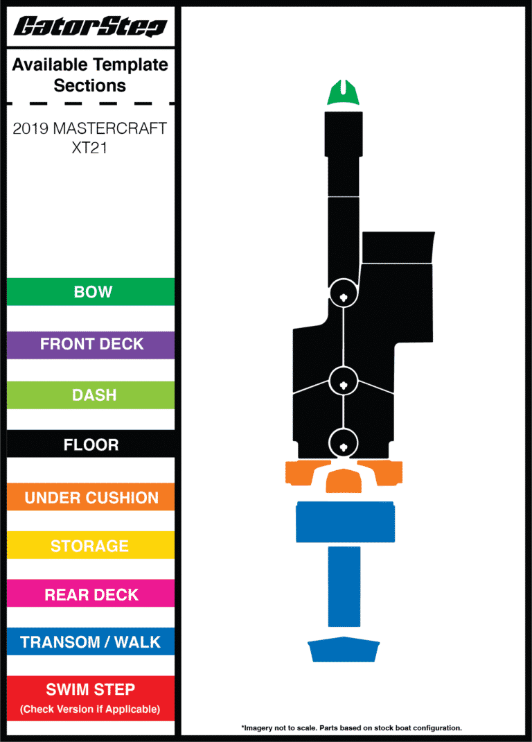 2019 Mastercraft XT21 GatorStep Flooring