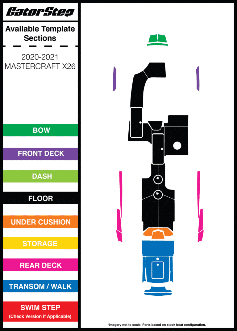 2020-2021 Mastercraft X26 GatorStep Flooring