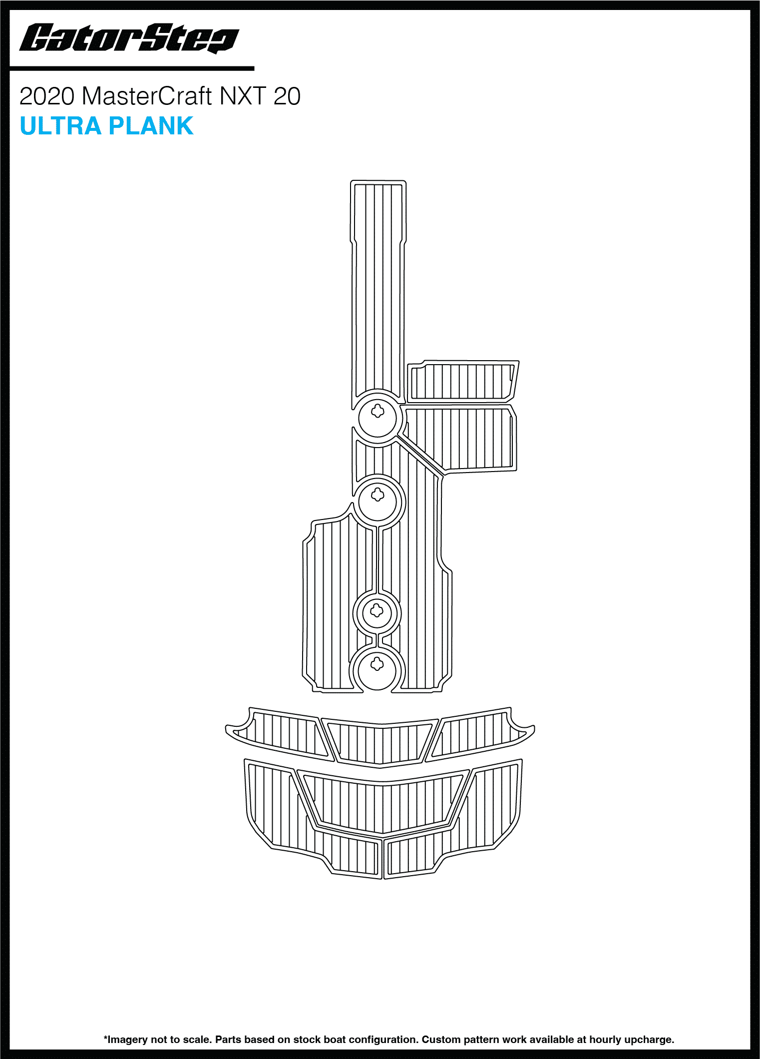 2020 Mastercraft NXT20 GatorStep Flooring Ultra Plank