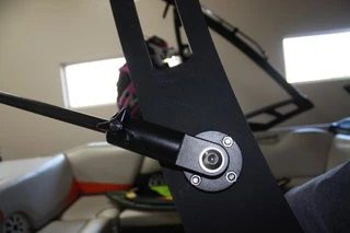 black tower flag holder axis boats