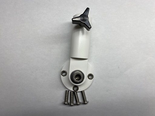 white flag holder for axis tower