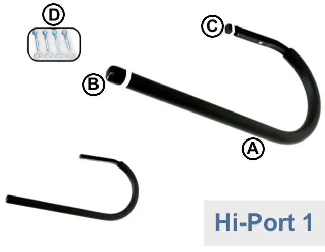 Hi-Port 1 | SUP Storage Ceiling and Wall Hooks | Holds 50 lbs