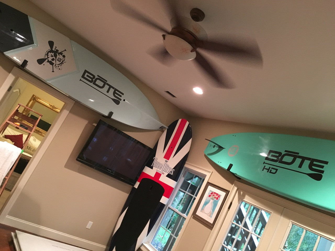 Drummond Minimalist SUP Display Rack | Holds 50 lbs