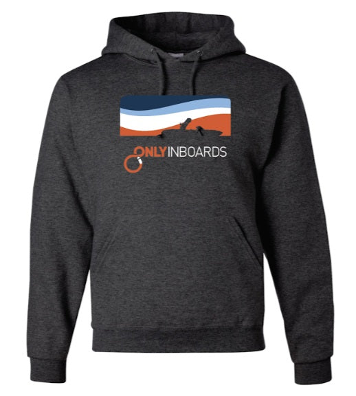 OnlyInboards Hoodie black heather