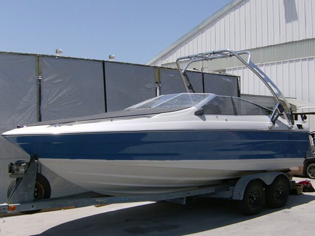 aerial freeride wakeboard tower installed