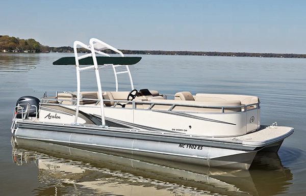pontoon boat tower