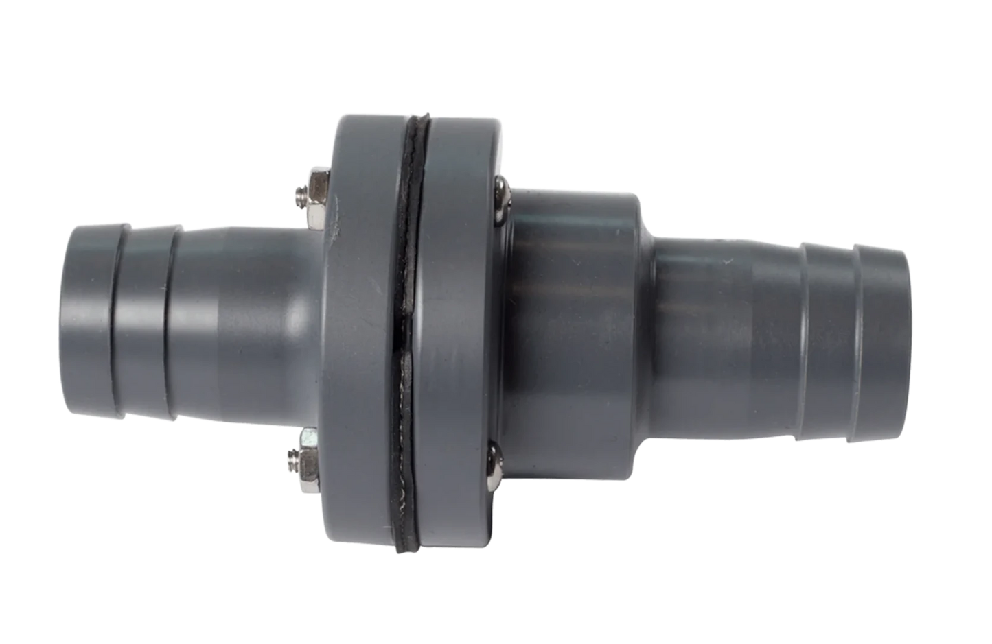 W755 - 1 1/8" Barbed In-line Check Valve