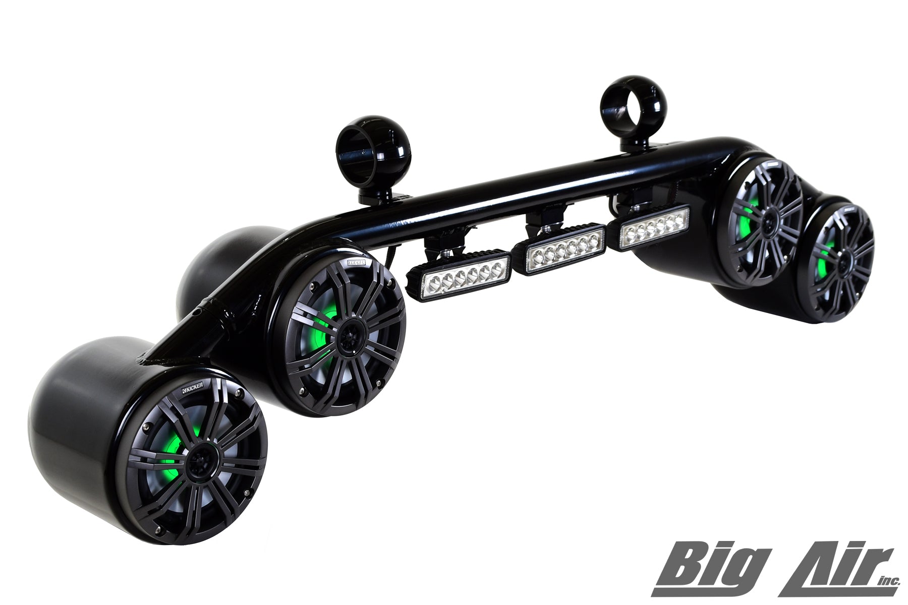 big air black speaker with LED