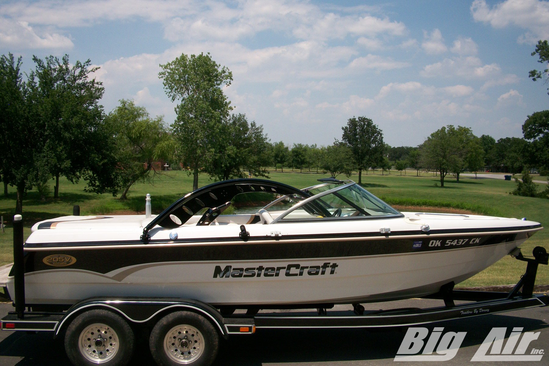 big air wave tower folded