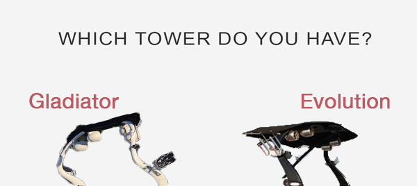 evolution vs gladiator tower