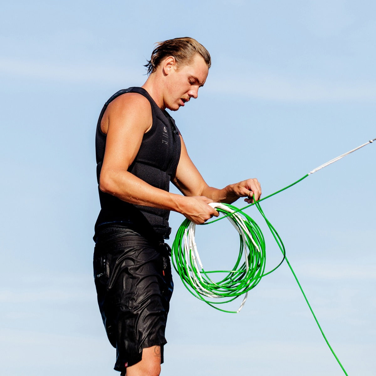 Follow Affiliate Men's Comp Wake Vest in Black/Black