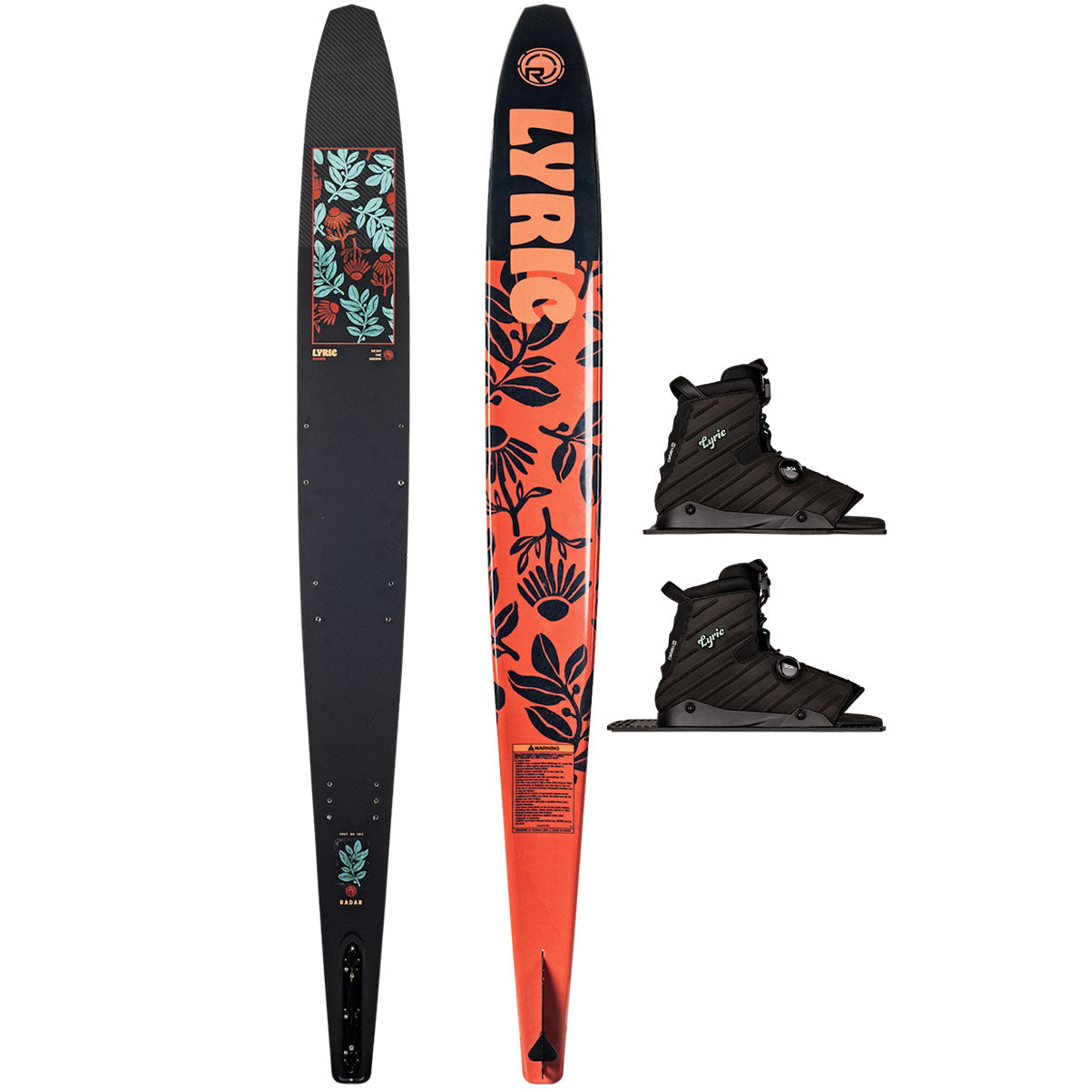 Radar Graphite Lyric w/ Double Lyric BOA Water Ski Package 2026