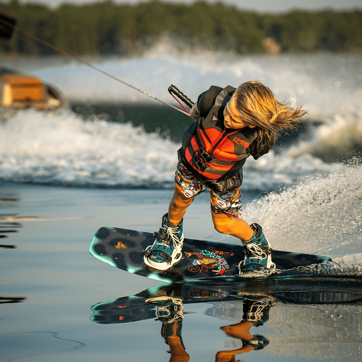 Hyperlite Murray Jr w/Remix Kids Wakeboard Package 2025