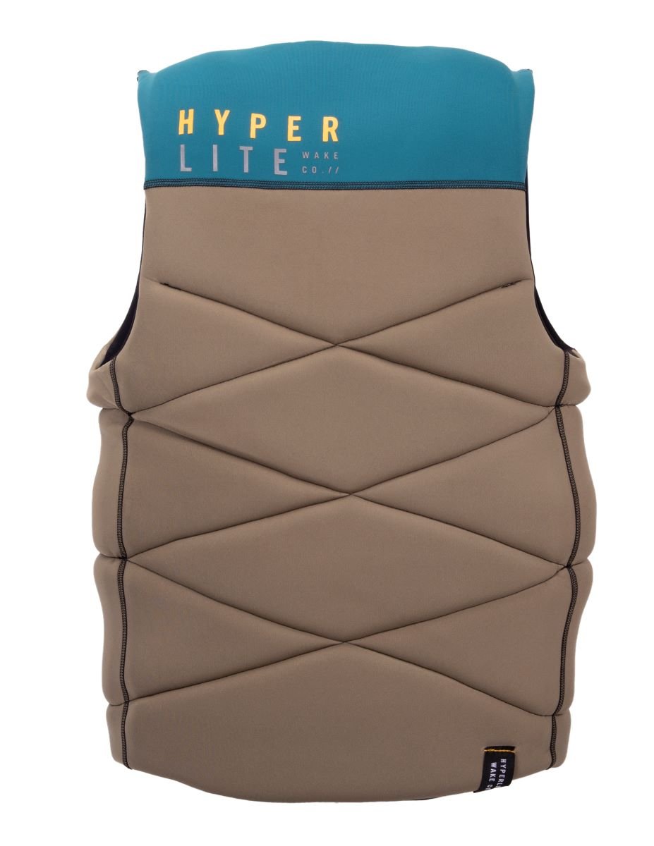 Hyperlite Riot Comp Wake Vest in Olive / Emerald