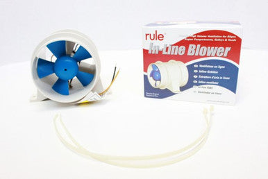 3" BILGE BLOWER WHITE RULE 12V