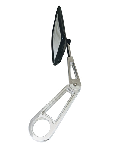 polished wake tower mirror arm