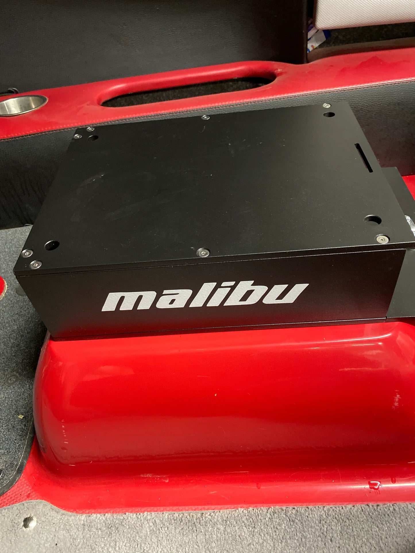 Malibu 23 lsv seat riser lock box