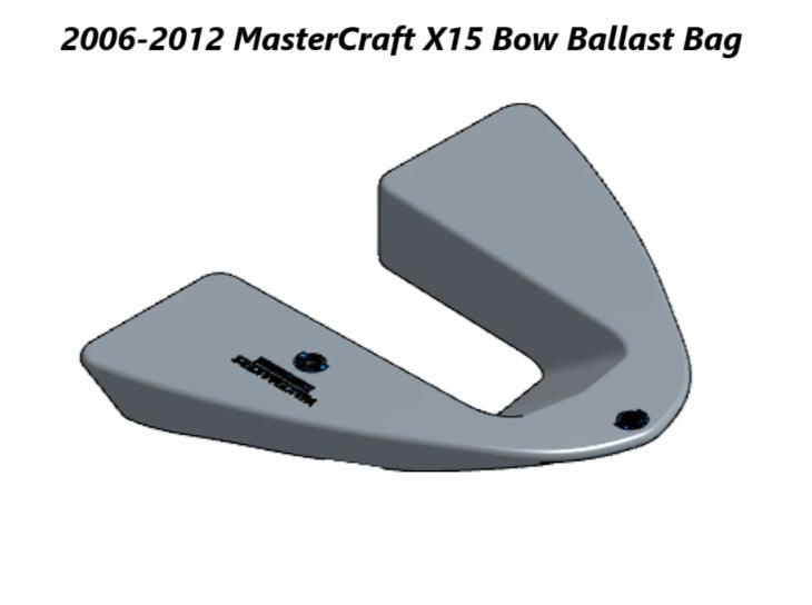 mastercraft x15 bow ballast bag