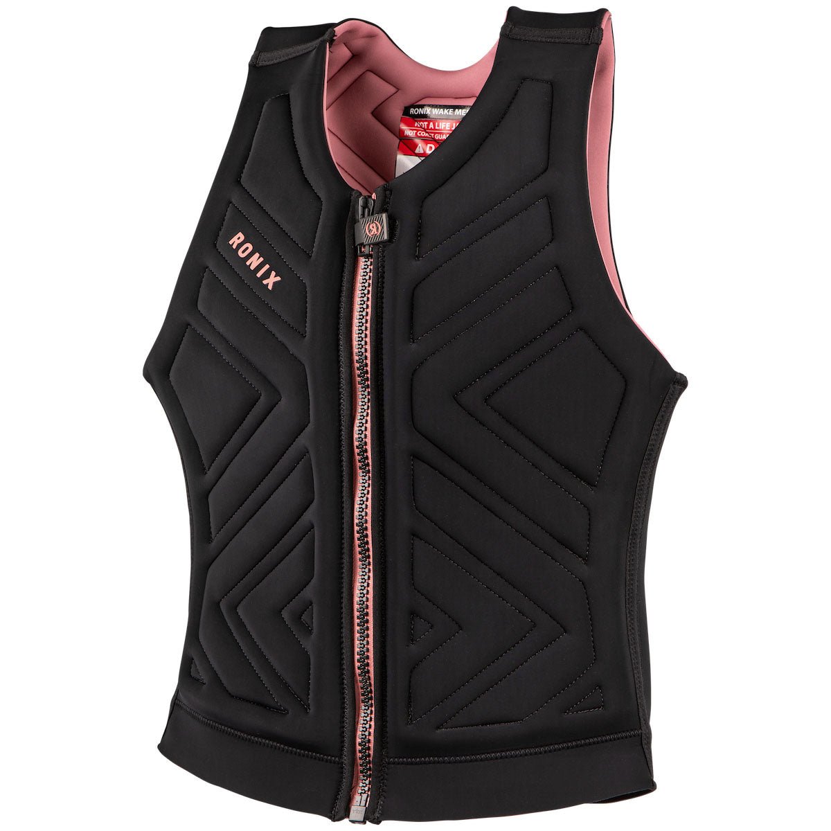 Ronix Moon Stone Women's Comp Wake Vest in Black / Rose Gold