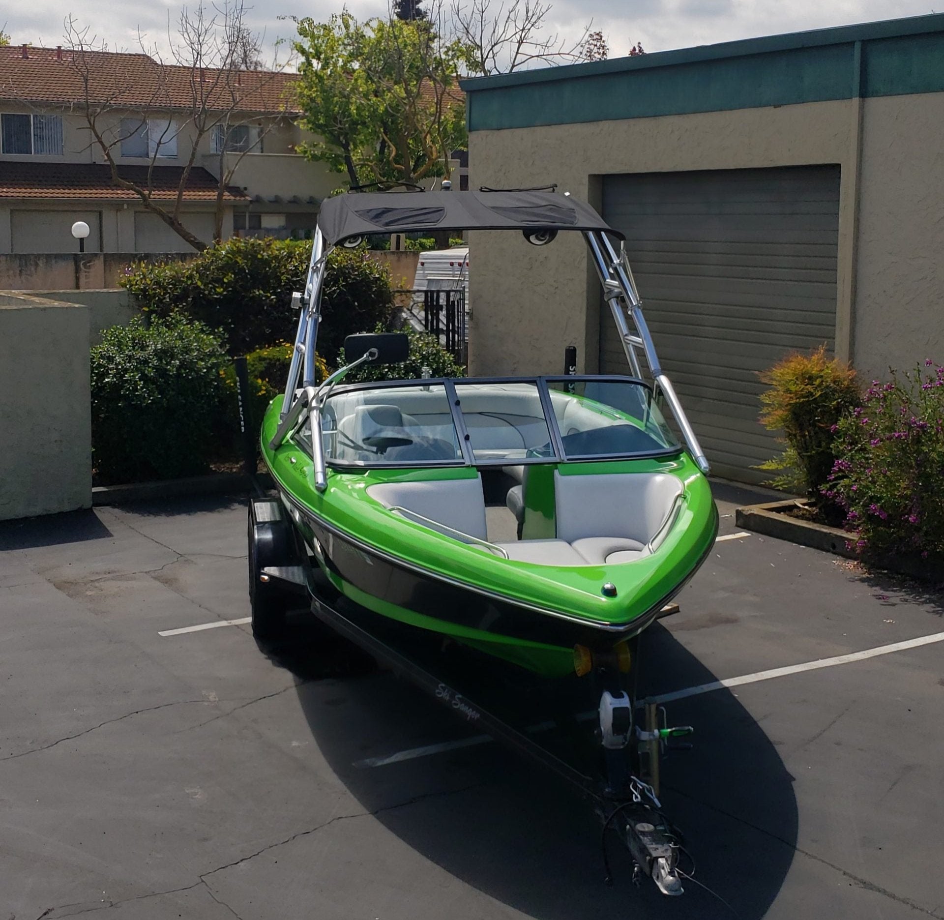 sanger v215 bimini top