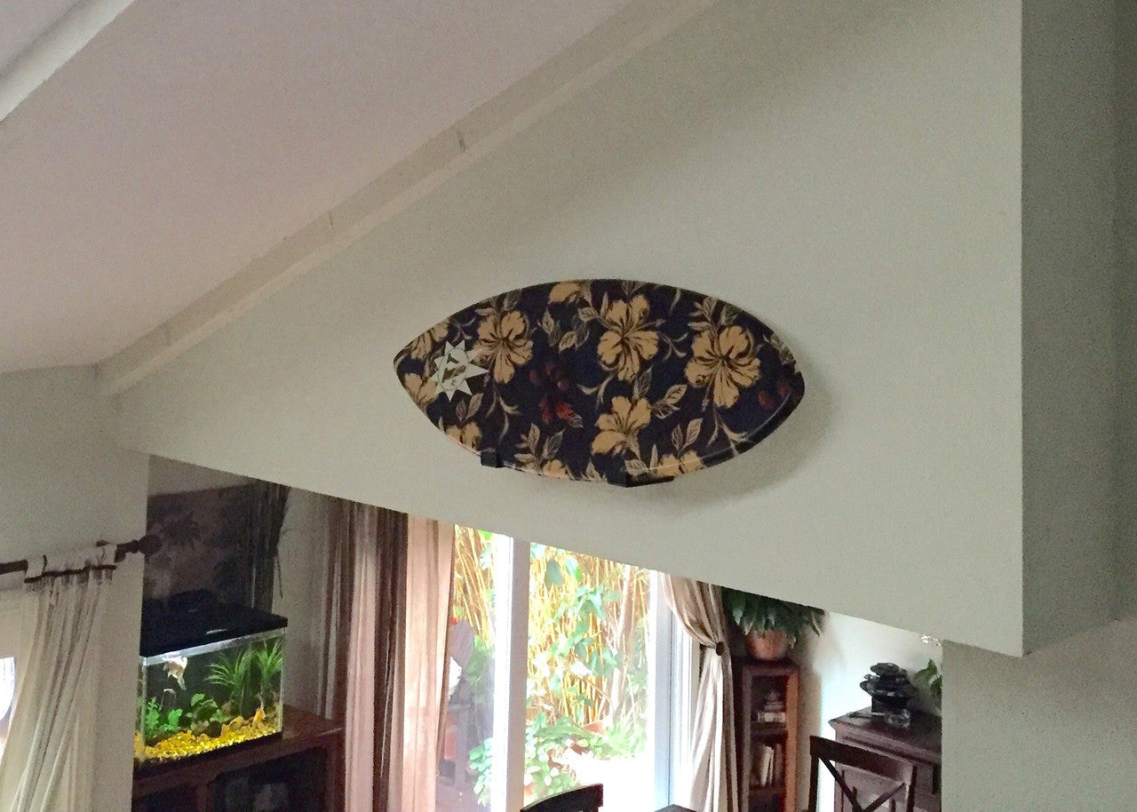 Palm Bay Minimalist Skimboard Display Rack | Holds 30 lbs