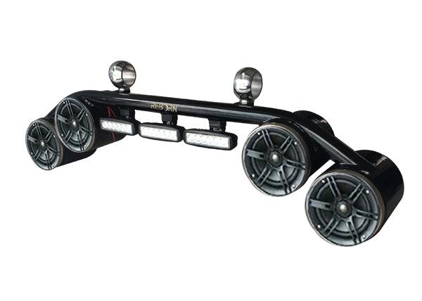 black tower speaker lightbar