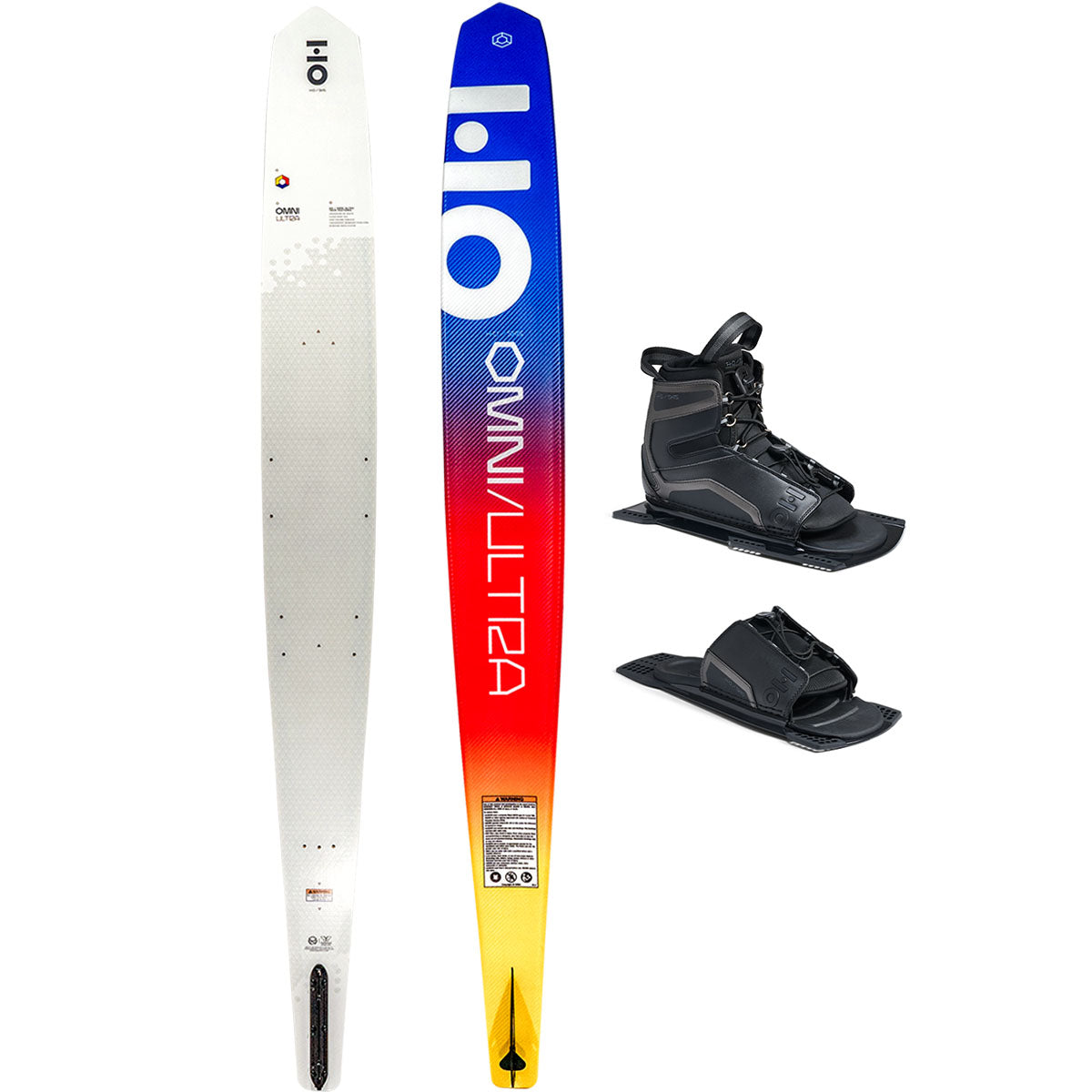 HO Omni Ultra White WIDE w/ Stance ATOP & ARTP Water Ski Package 2026