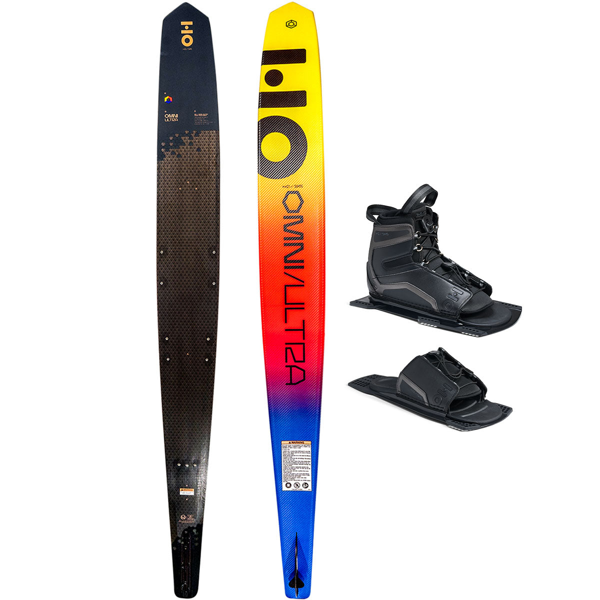 HO Omni Ultra Black WIDE w/ Stance UltraLite & ARTP Water Ski Package 2026