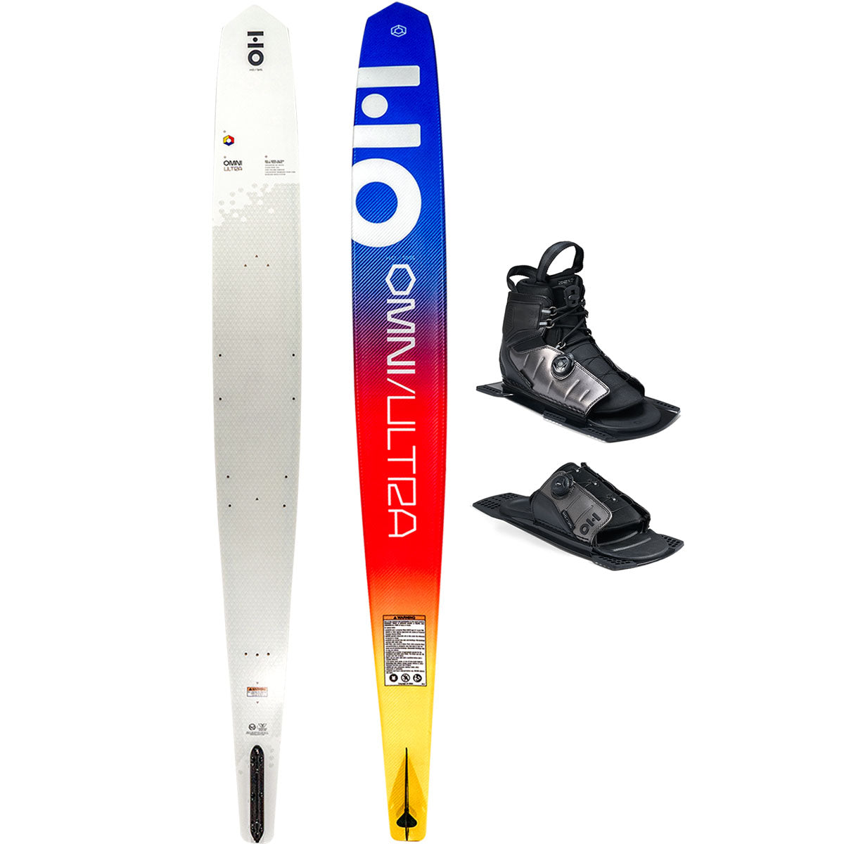 HO Omni Ultra White w/ Stance ATOP & ARTP Water Ski Package 2026