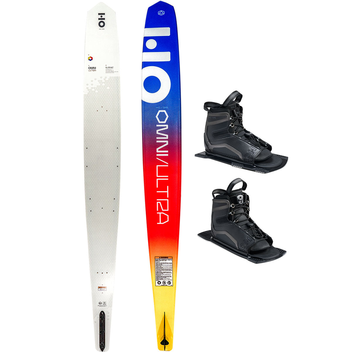 HO Omni Ultra White WIDE w/ Double Stance UltraLite Water Ski Package 2026