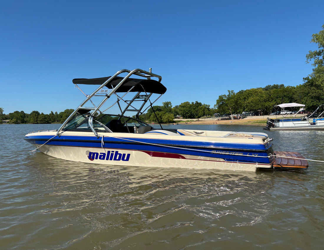classic ski boat wake towers