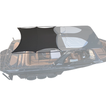 8' Folding Canopy Mounted Shade Sail, 74"-76" Wide