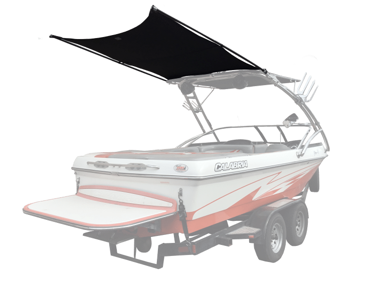 8' Folding Canopy Mounted Shade Sail 68"-70" Wide