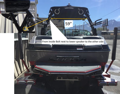 Supra-Moomba Pro Tower Folding Canopy Top 