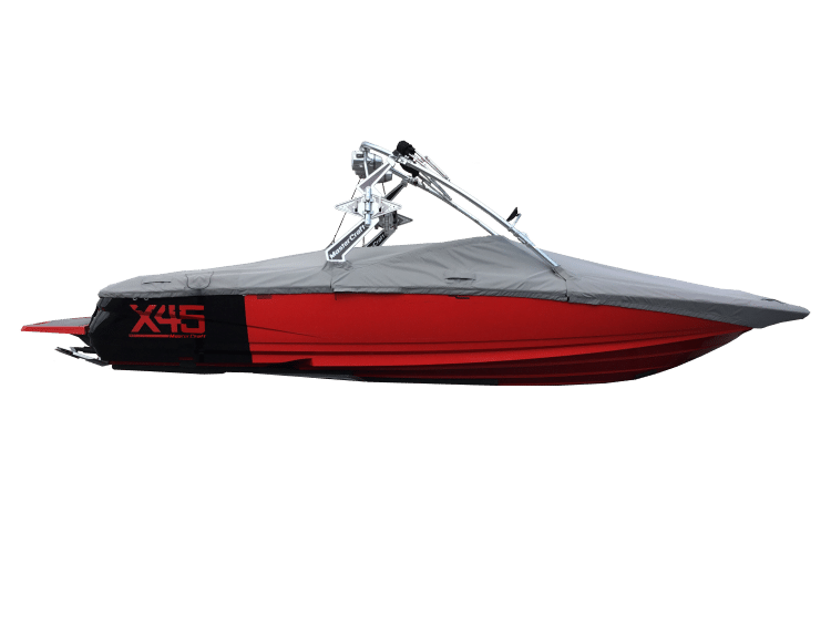 MasterCraft X45 With ZFT 5.1 Tower Cinch Cover