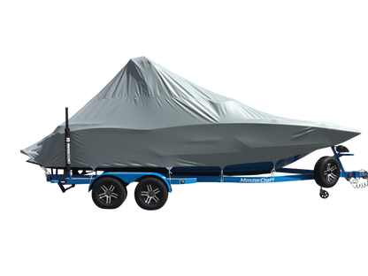 MasterCraft NXT22 with ZFT2 Tower Double Up storage Cover