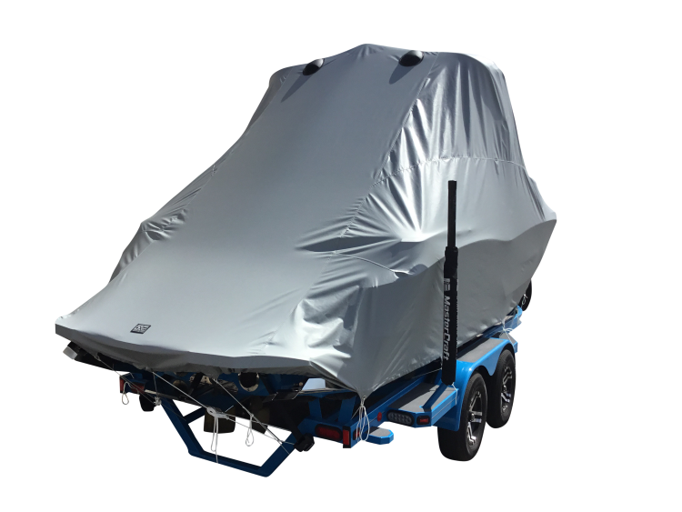 MasterCraft NXT22 with ZFT2 Tower Double Up storage Cover